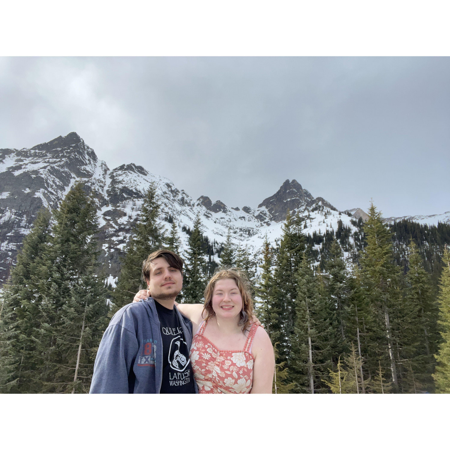 The north cascades, on the way to Spokane!