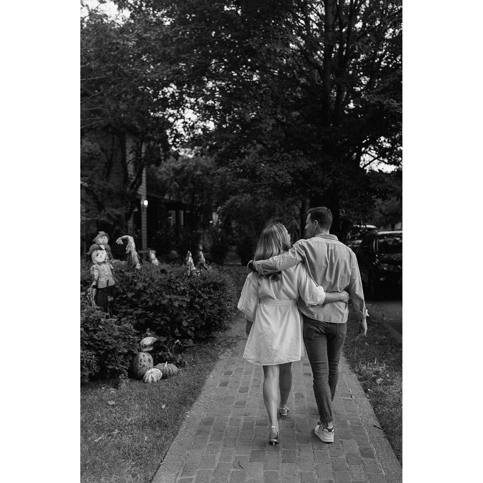 September 2023 - An engagement shoot we did in our former Nashville neighborhood, Germantown