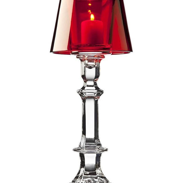 Godinger Villa Marca Votive Lamp-red