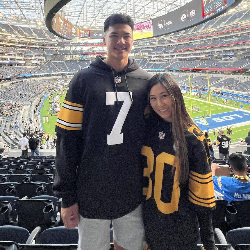 not a steelers fan- b