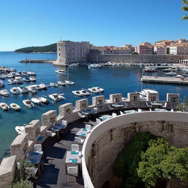 Dinner at 360 Dubrovnik