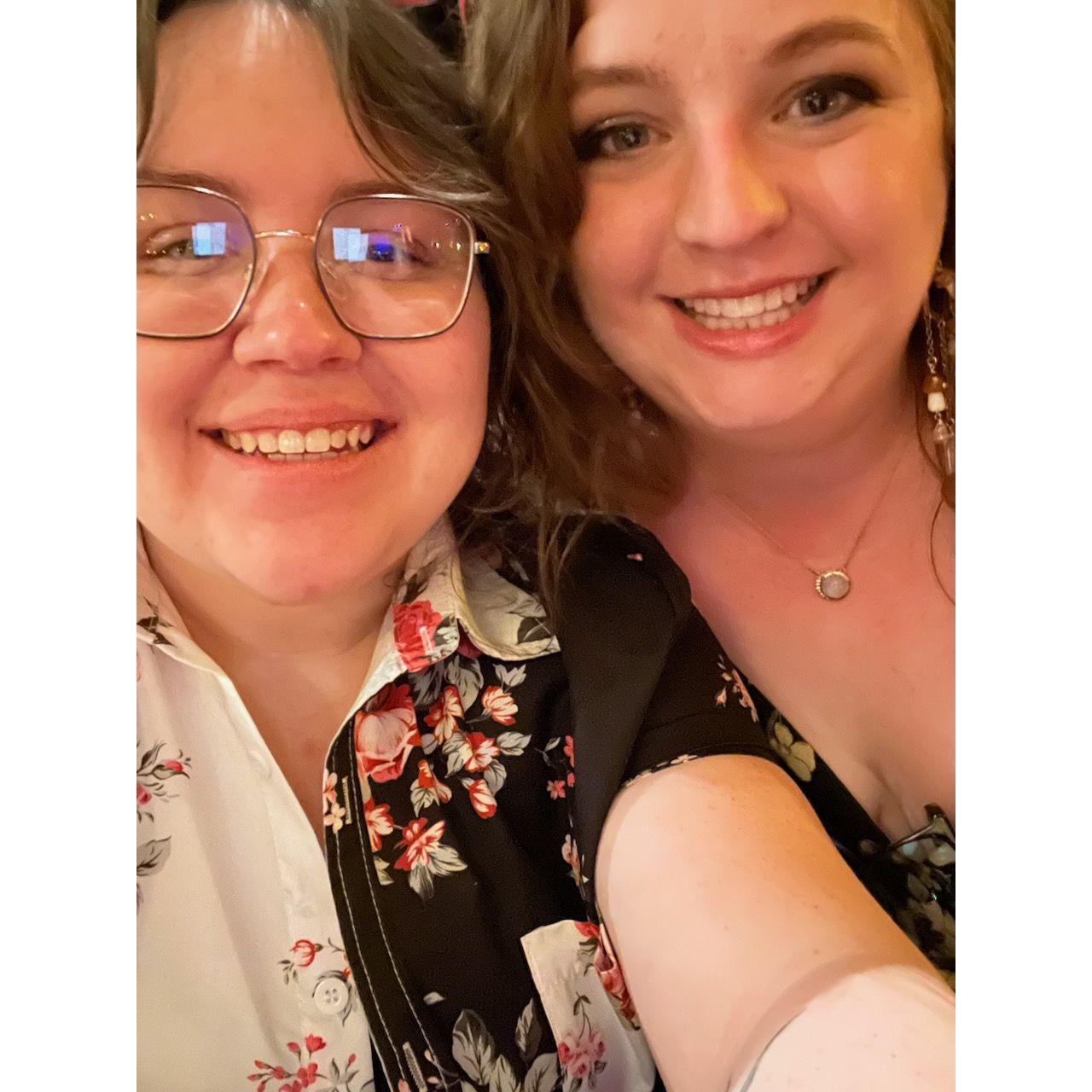Date night to the Fox to see Six