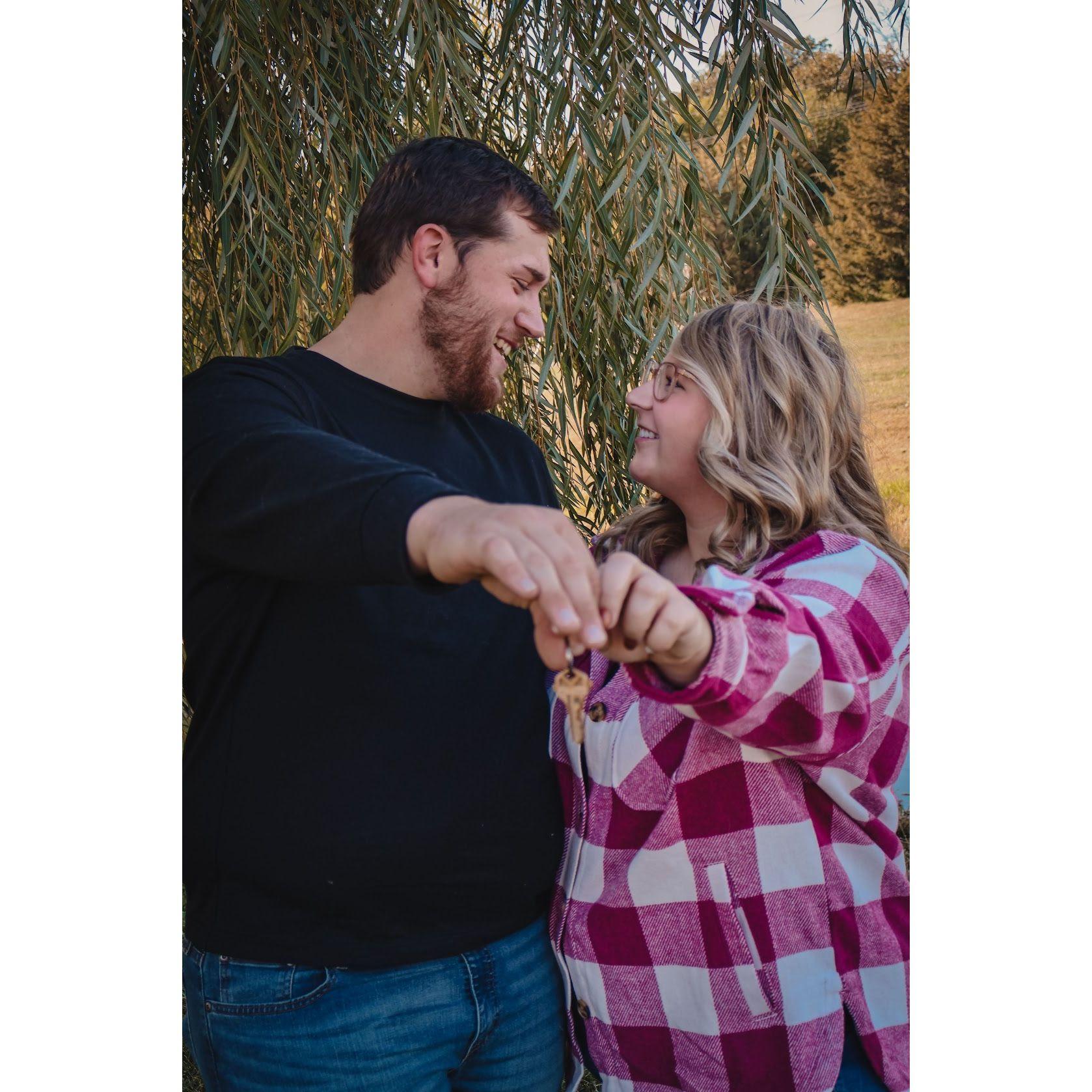 September 2022: We bought our first house!