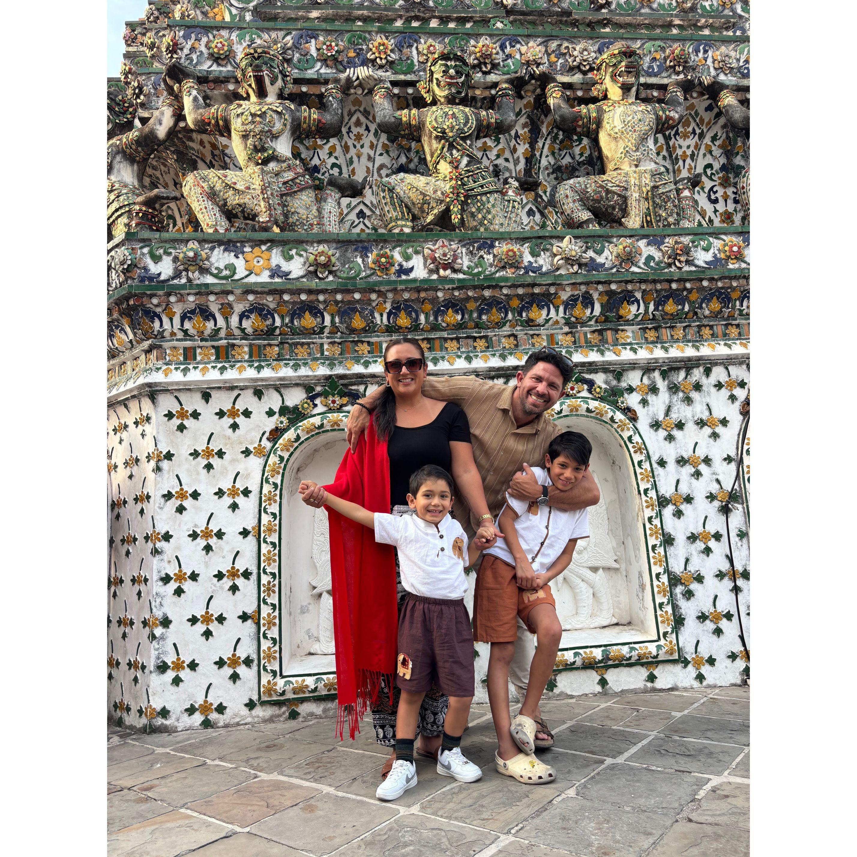 We love teaching our boys about travel and culture. They love it too!