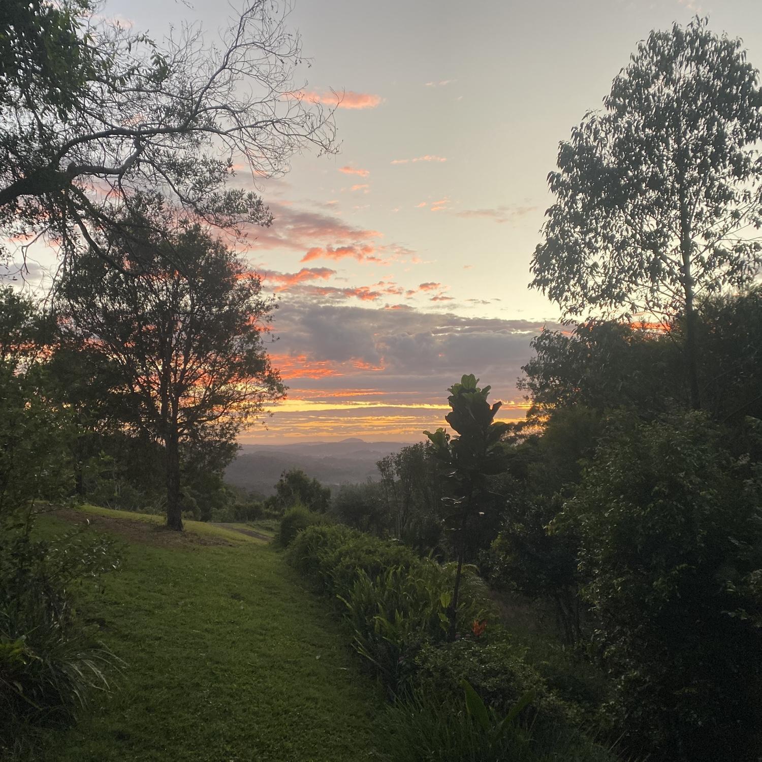 sunrise in Montville