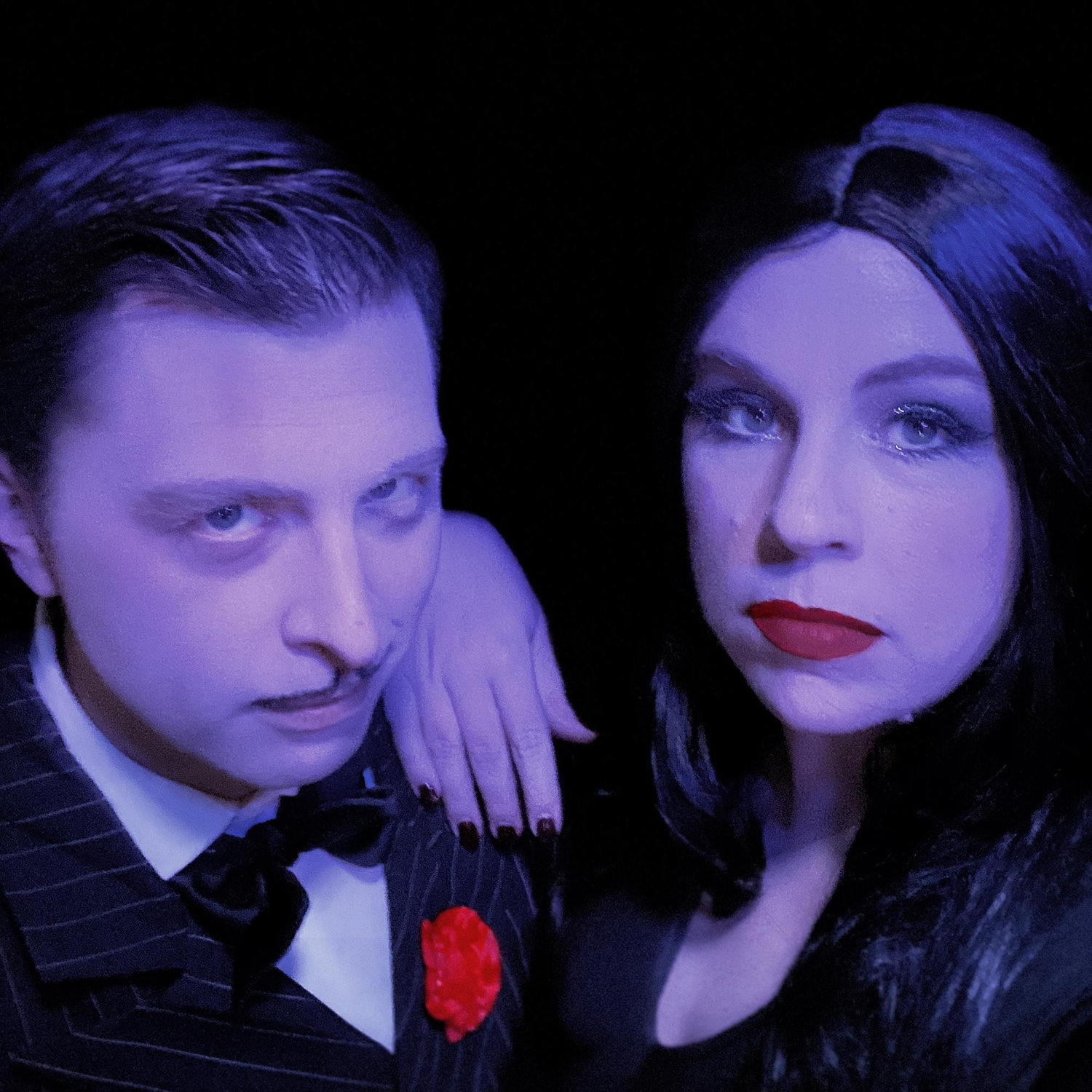 Gomez and Morticia, Halloween 2019