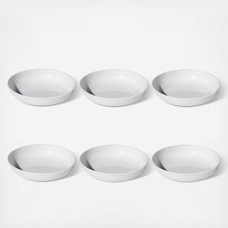 Madison Melamine Low Bowl, Set of 6