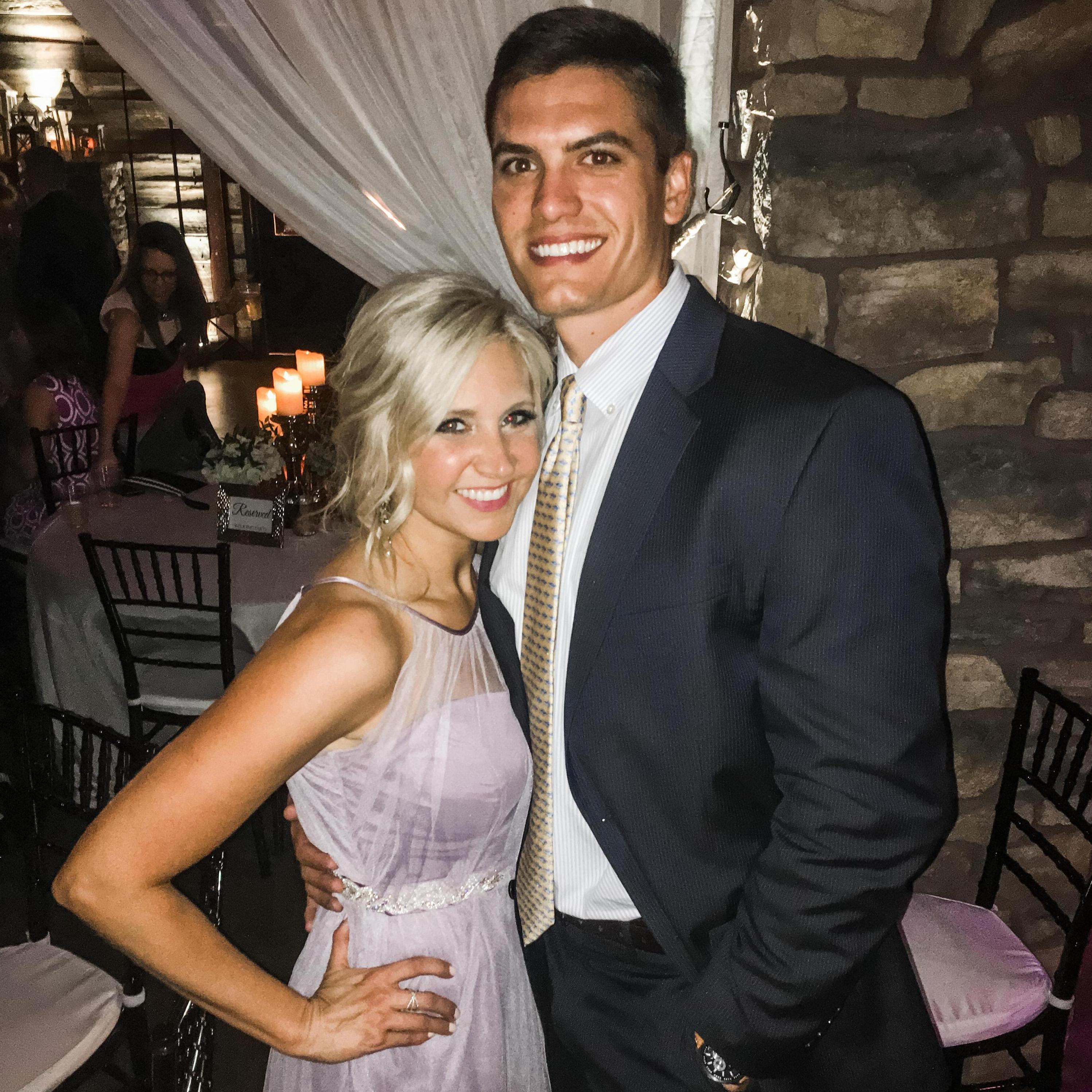 First wedding together - Aug 5, 2017 for Maddie & Joe