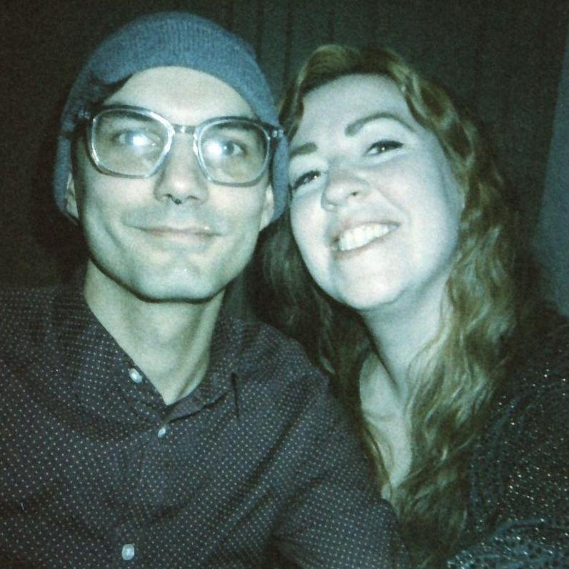 A film photo from Steve's work Christmas party!