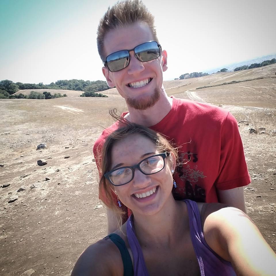 Our first photo together, September 2016.