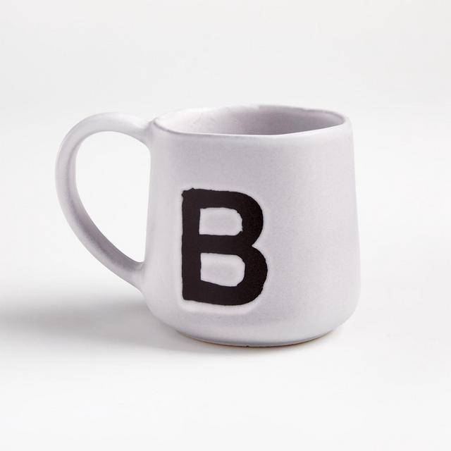 "B" Monogrammed Mug