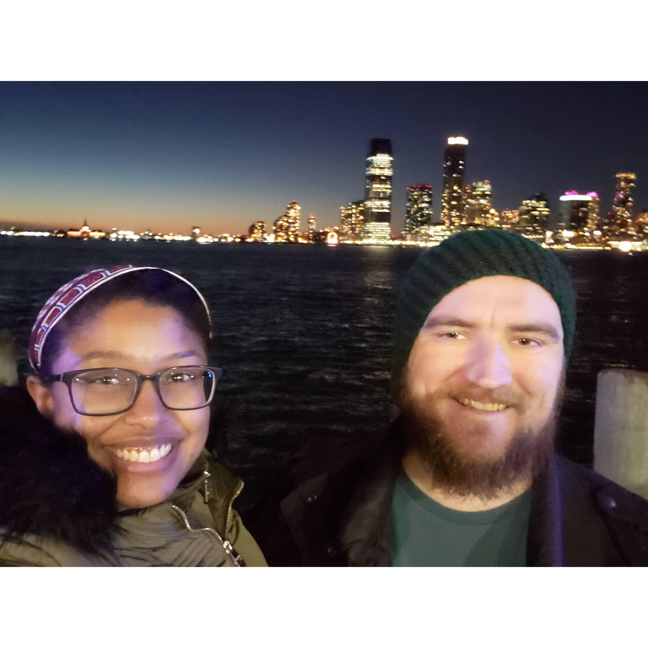 After a friendsgiving with Keyvious, Michael surprised me with a trip to NYC! He took care of everything. The hotel, parking, driving, tickets. Everything.