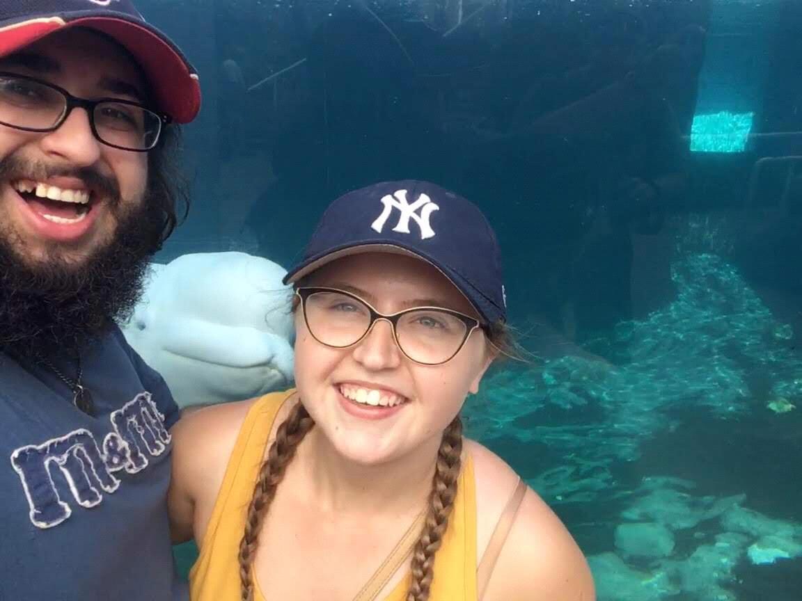 One of our "things" to do as a couple is visit aquariums and zoos together. We thoroughly enjoyed the Mystic Aquarium!