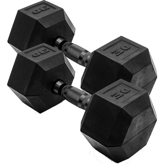 CAP Barbell Coated Dumbbell Weight | Multiple Options Pairs & Sets