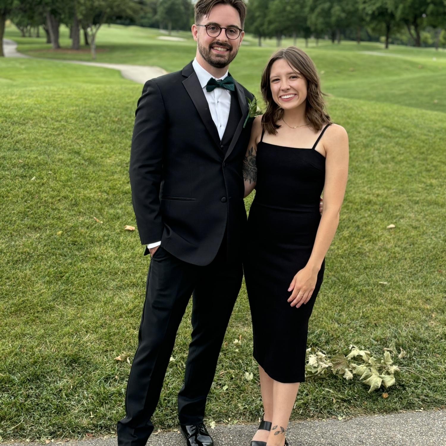 Celebrating Bobby & Allie's wedding!