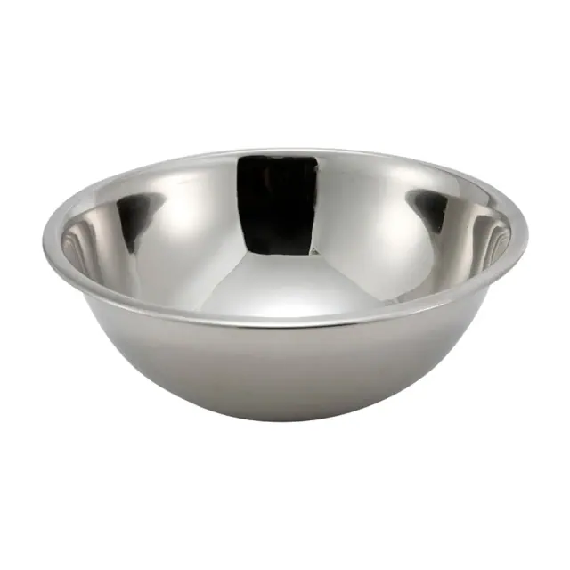 Winco Mixing Bowl, Economy, Stainless Steel, 13 Quart