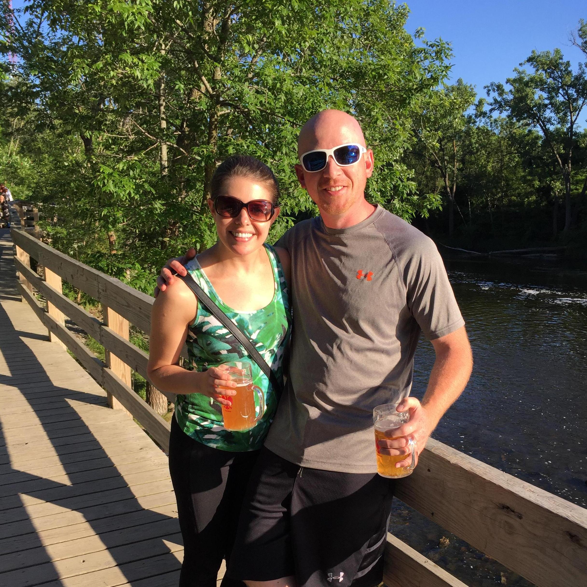 Milwaukee summer fun = biking to beer gardens! June 2018