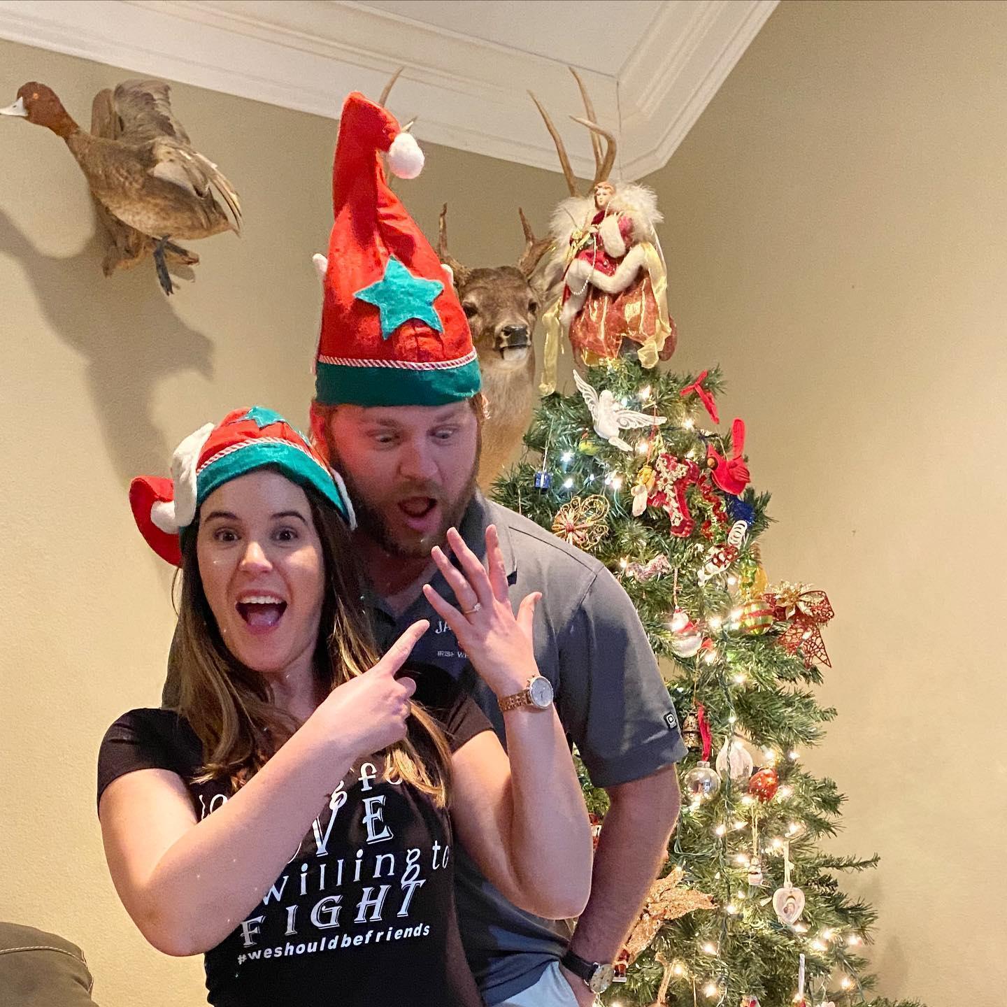 Our second Christmas together.