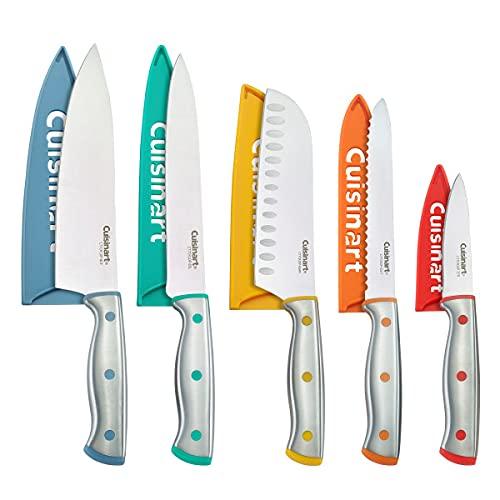 Cuisinart C77CR-10P 10pc Stainless Steel ColorCore™ Color Rivet Set with Blade Guards