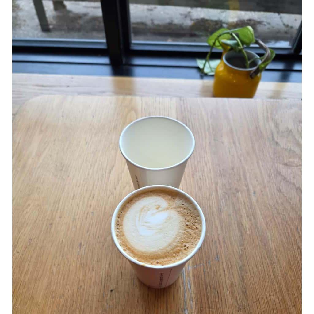 Sharing is caring. 1/2 coffee