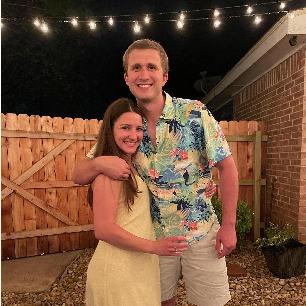 May 27, 2023 - Celebrating at the rehearsal dinner of our friends Sophia and David