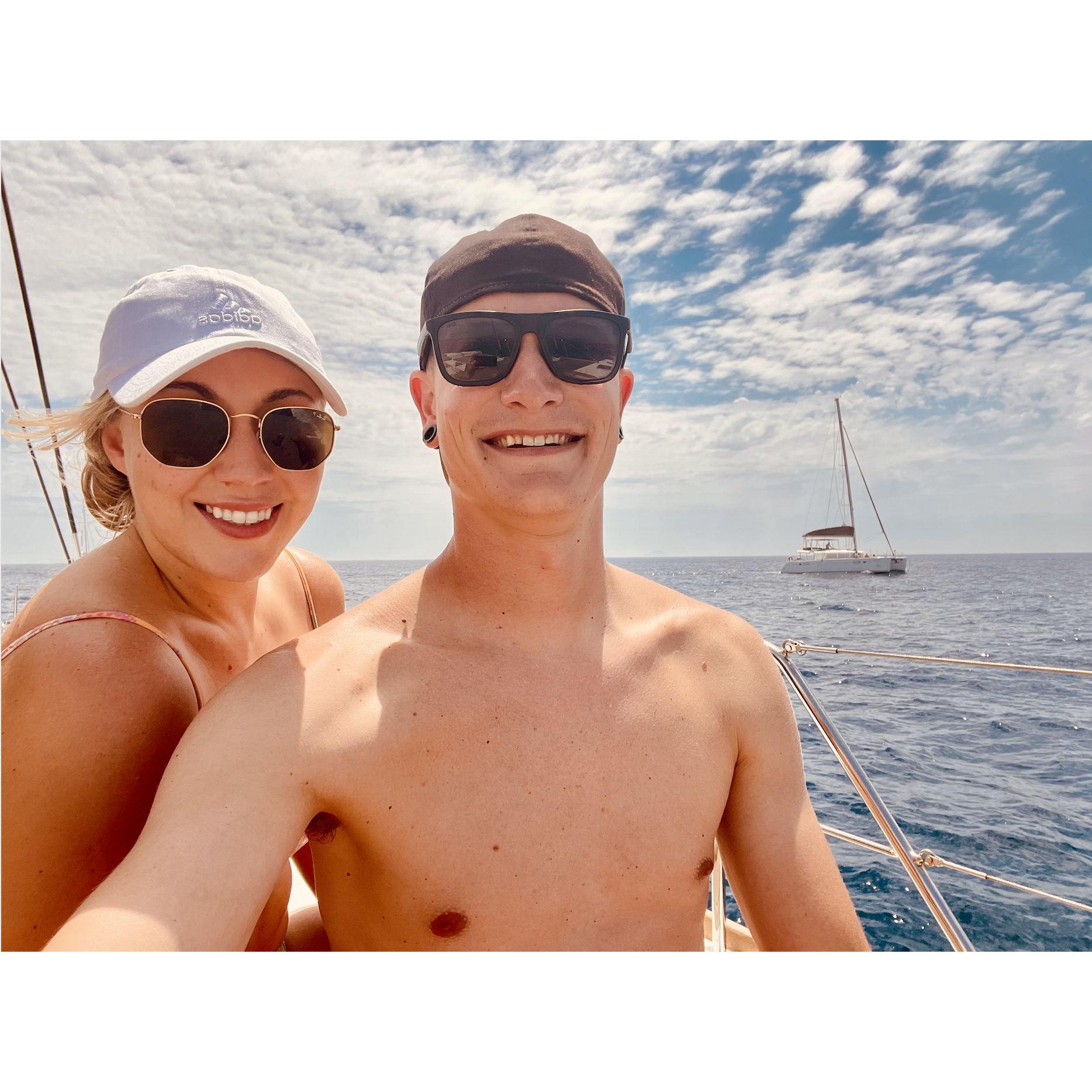 Catamaran Tour 2022 – Santorini, Greece