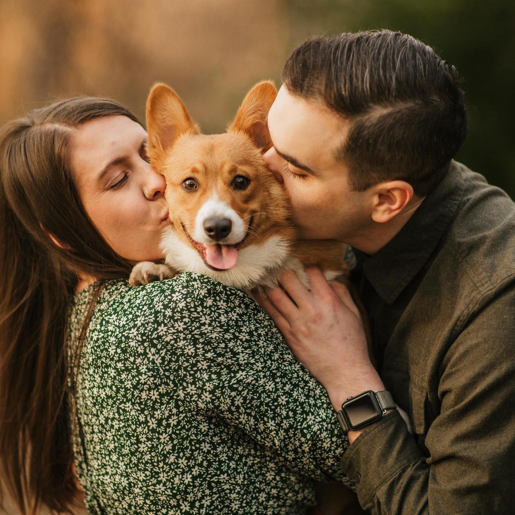 Engagement photo shoot in Hampden