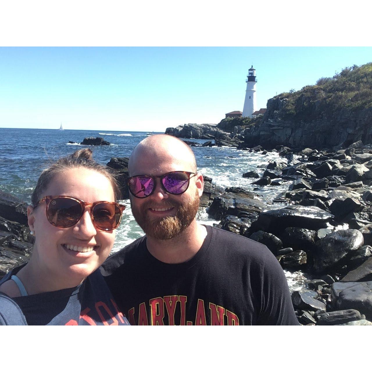 The first trip - Maine.