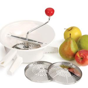 RSVP VEG-3 Classic Rotary Food Mill with Stainless Steel Interchangeable Disks