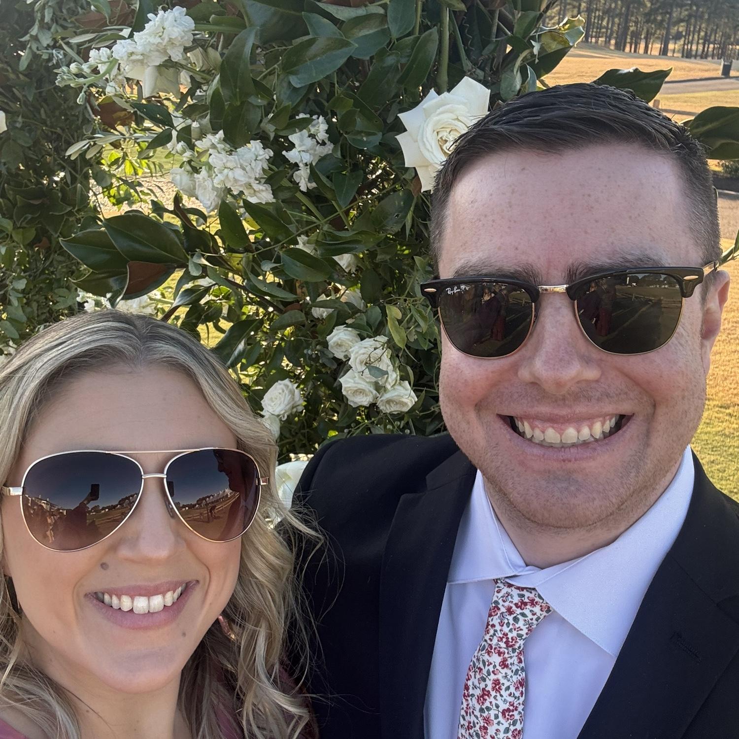 Celebrating Rebecca and Tanner!