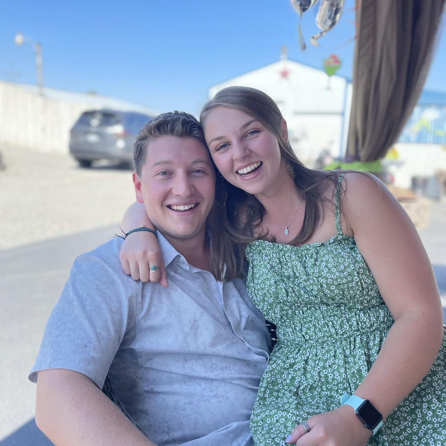Summer 2021 when Josh & Karlie fell in love.
