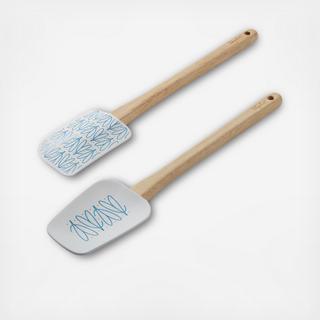 2-Piece Spatula & Spoonula Set