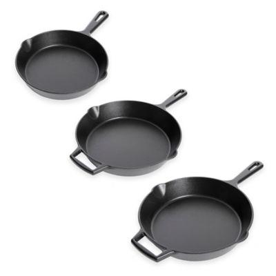 Artisanal Kitchen Supply® Pre-Seasoned Cast Iron Skillets