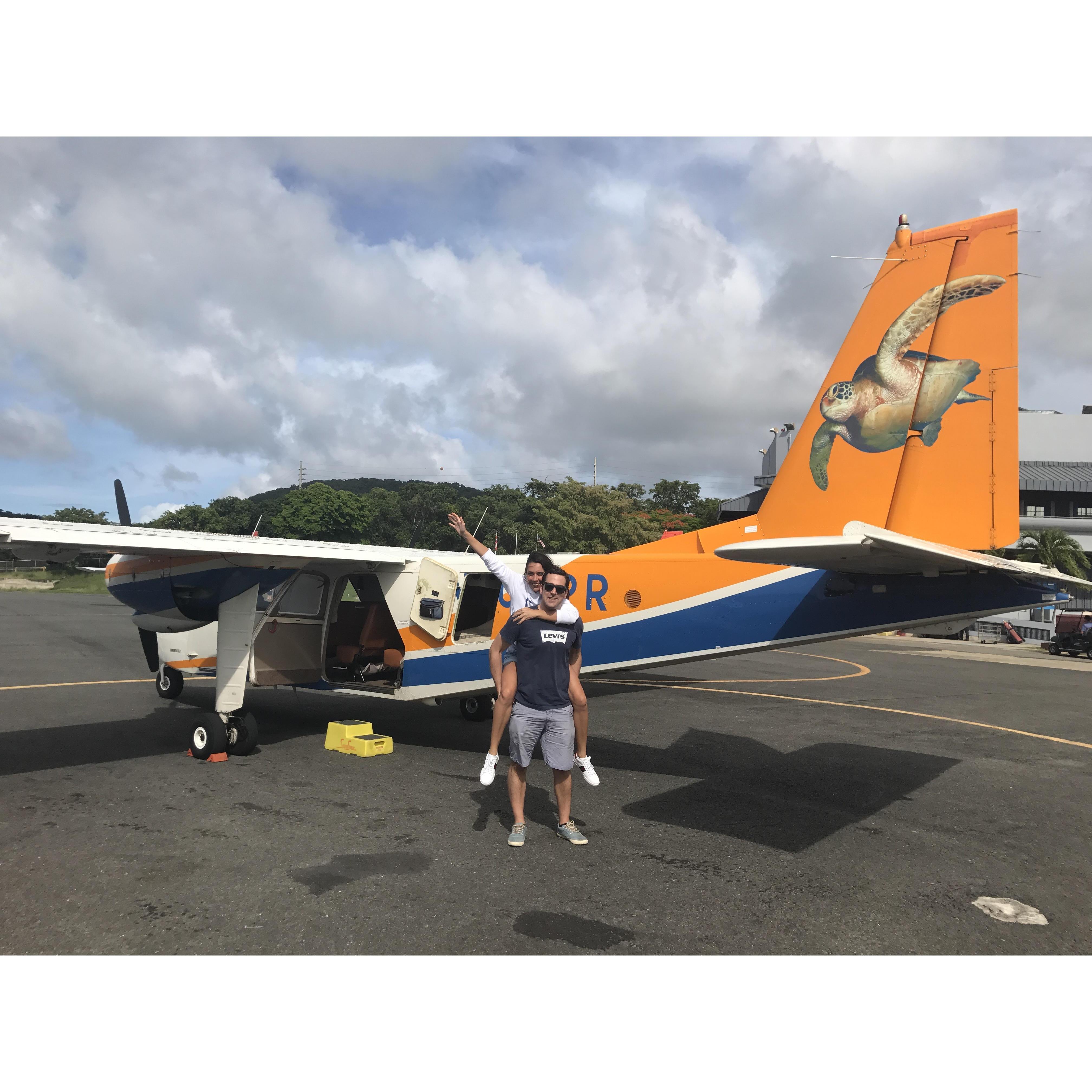Nuestro primer viaje a Puerto Rico juntos 4 de Julio de 2017