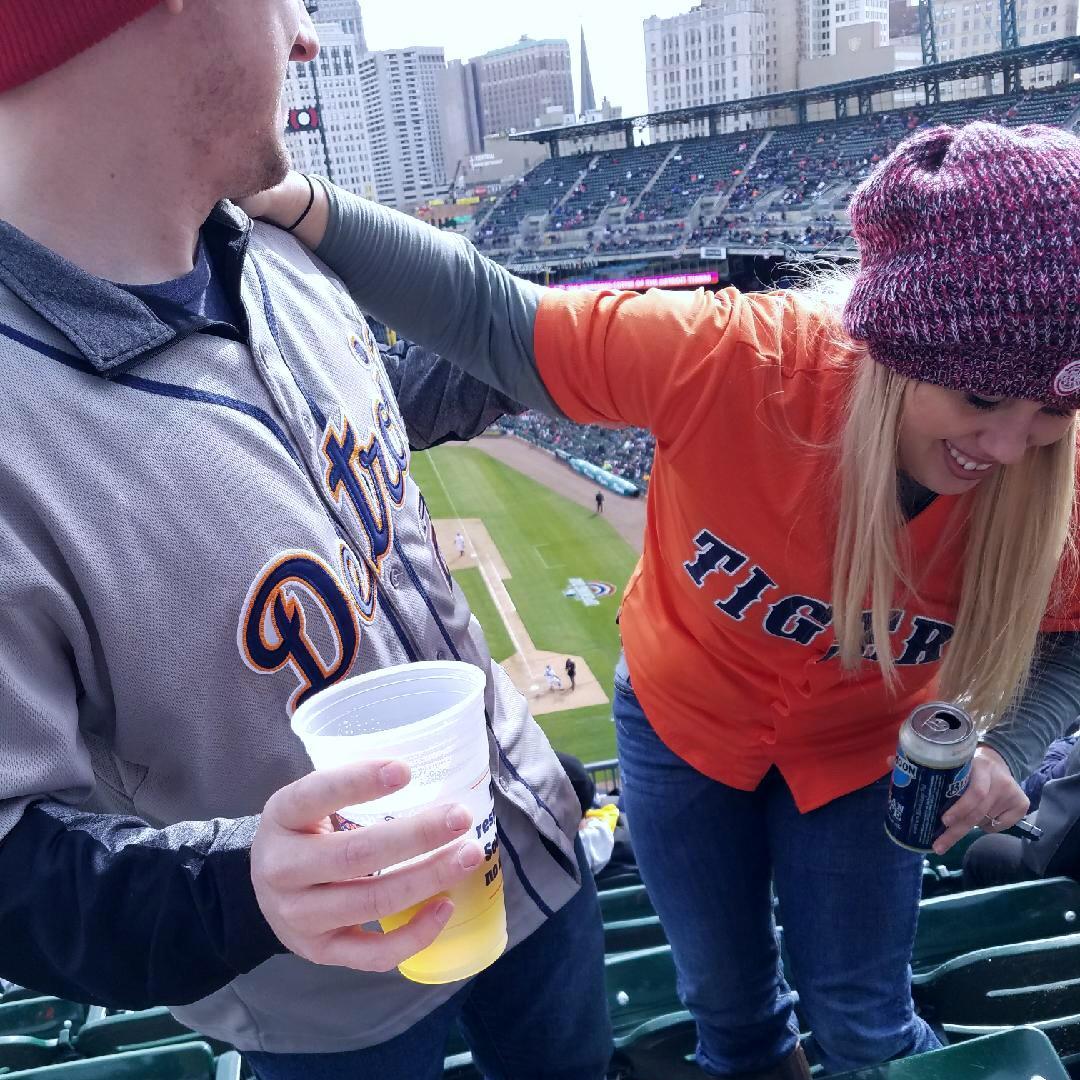 We were lucky enough to go to Opening Day this year