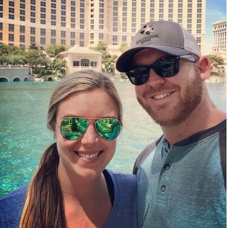 Our first trip together, in Vegas!