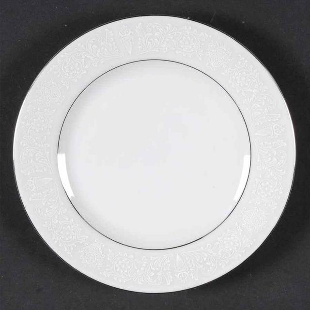 Lovelace Bread & Butter Plate by Crown Victoria