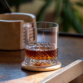 Diamond On The Rocks Whiskey Glass, Set of 4