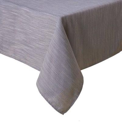60&#34;X84&#34; Harper Tablecloth Gray - Town &#38; Country Living