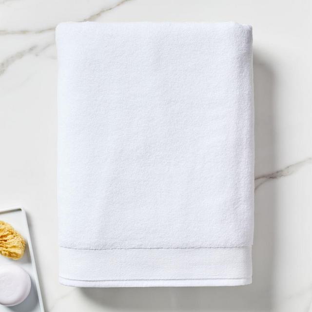 Organic Luxe Fibrosoft 550GSM TowelBath SheetWhite