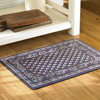 Marseille Cushioned Kitchen Mats, Navy