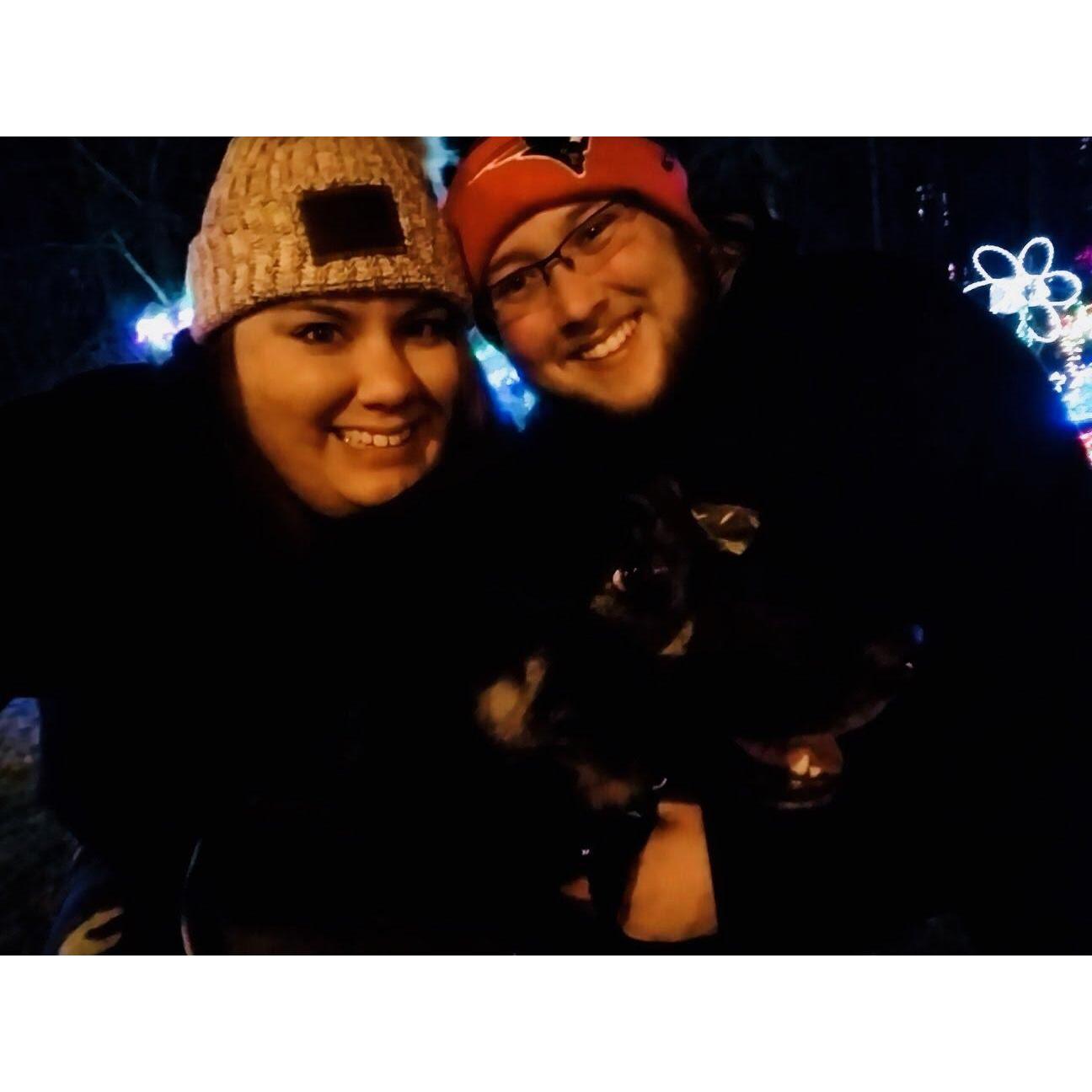 Lights at Lafarge Lake