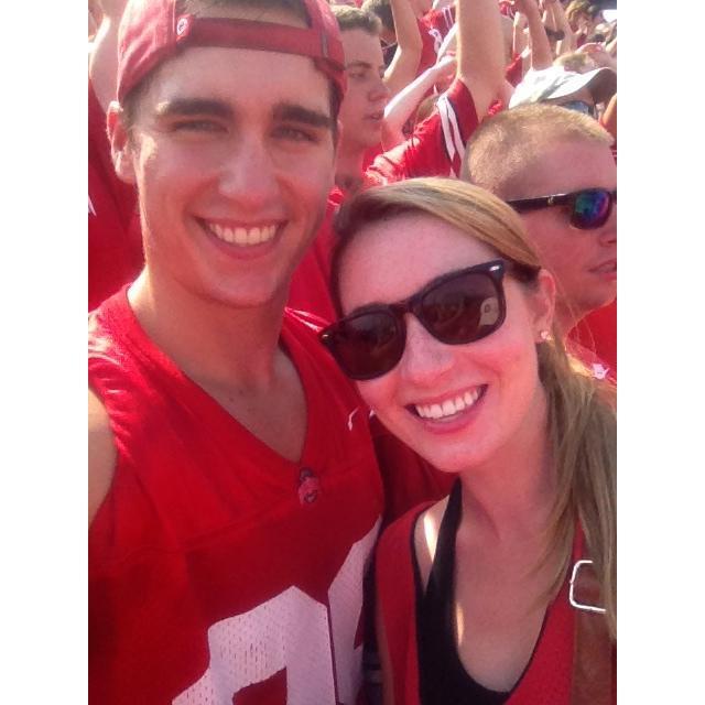 OSU football games. Sunburns to frostbite its always a good time cheering on the bucks