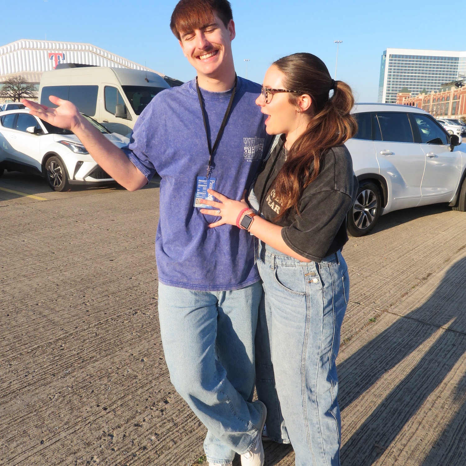 Garrett and his girly self