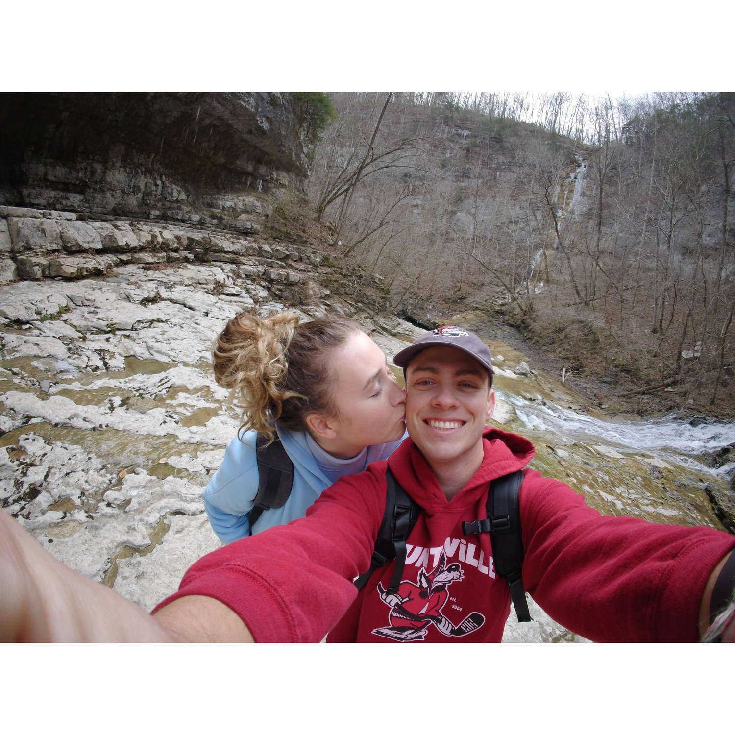 Hiked the hardest trail in Alabama -- Walls of Jericho. 8 miles, 20k steps, and almost didn't make it back before sunset..