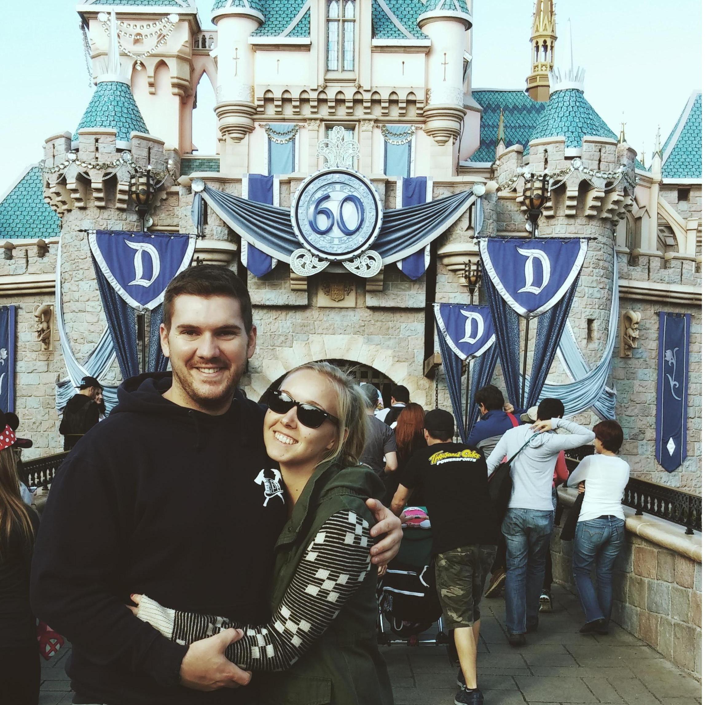 Visiting the Happiest Place on Earth together
