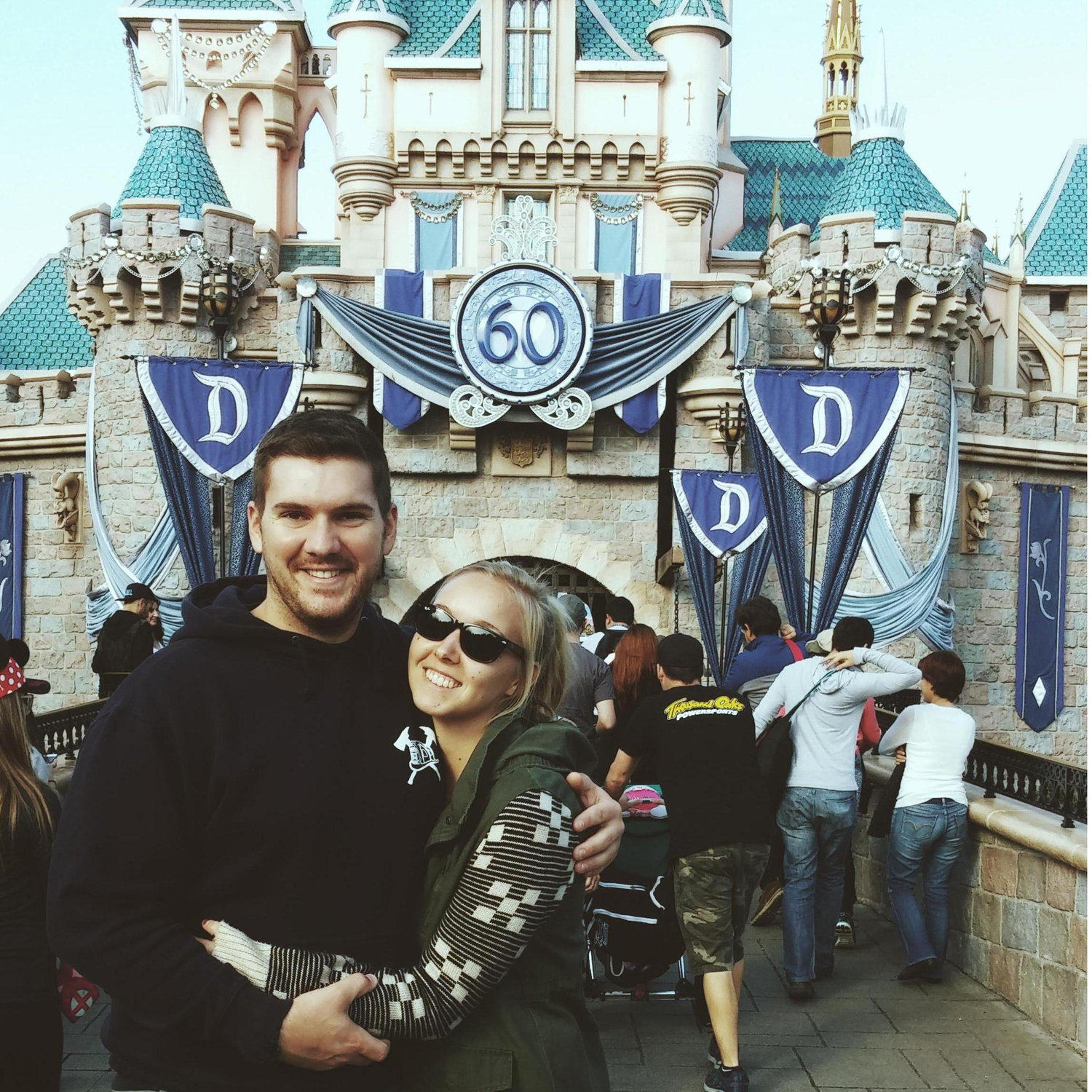 Visiting the Happiest Place on Earth together