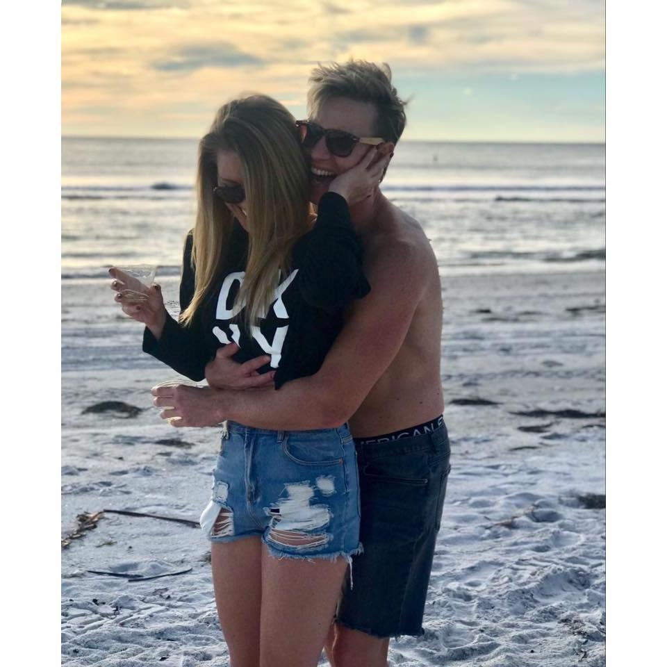 One of our favorite photos together!  At Devin's 30th birthday celebration in Treasure Island.