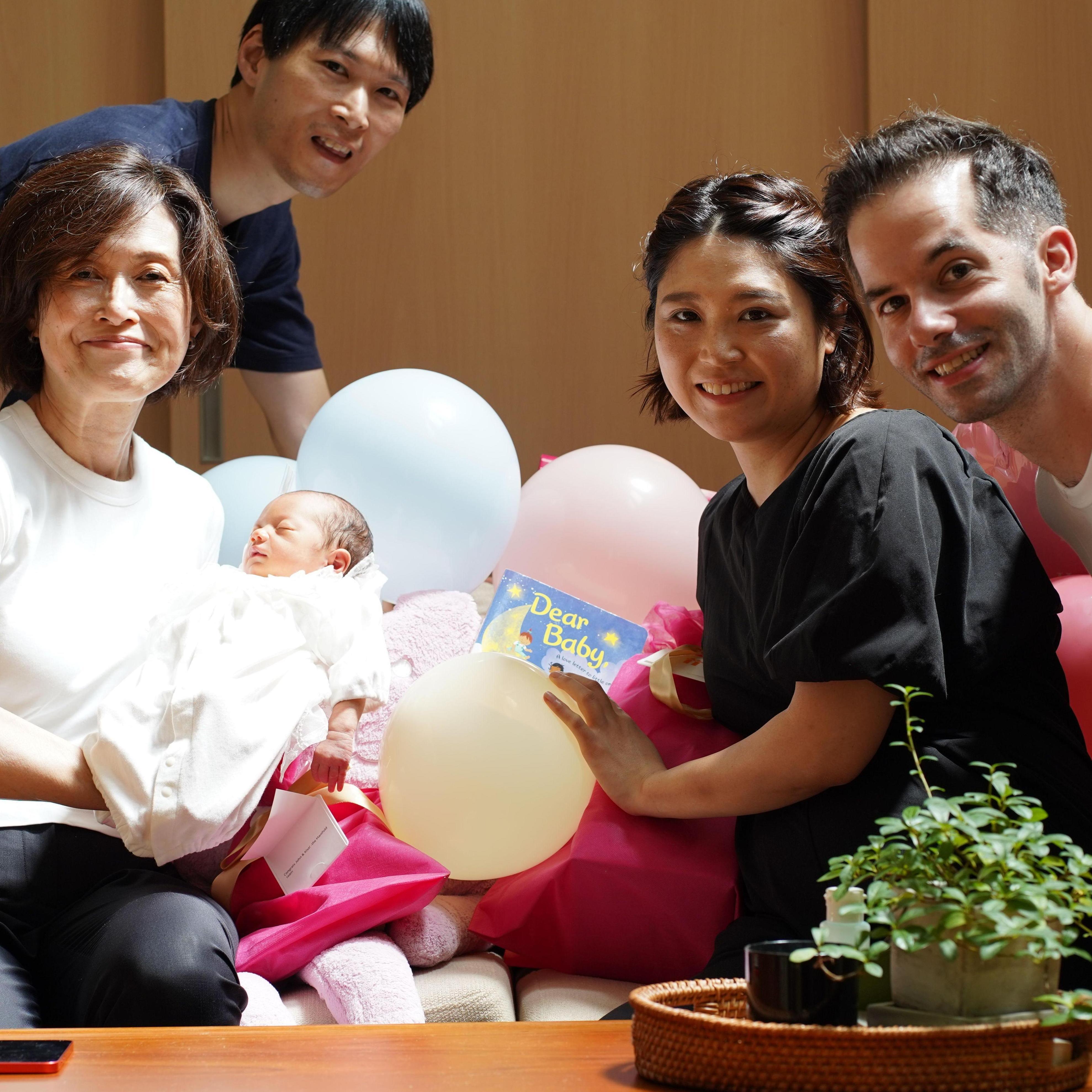The day mama&mia came back home to the Nakashima's from the hospital