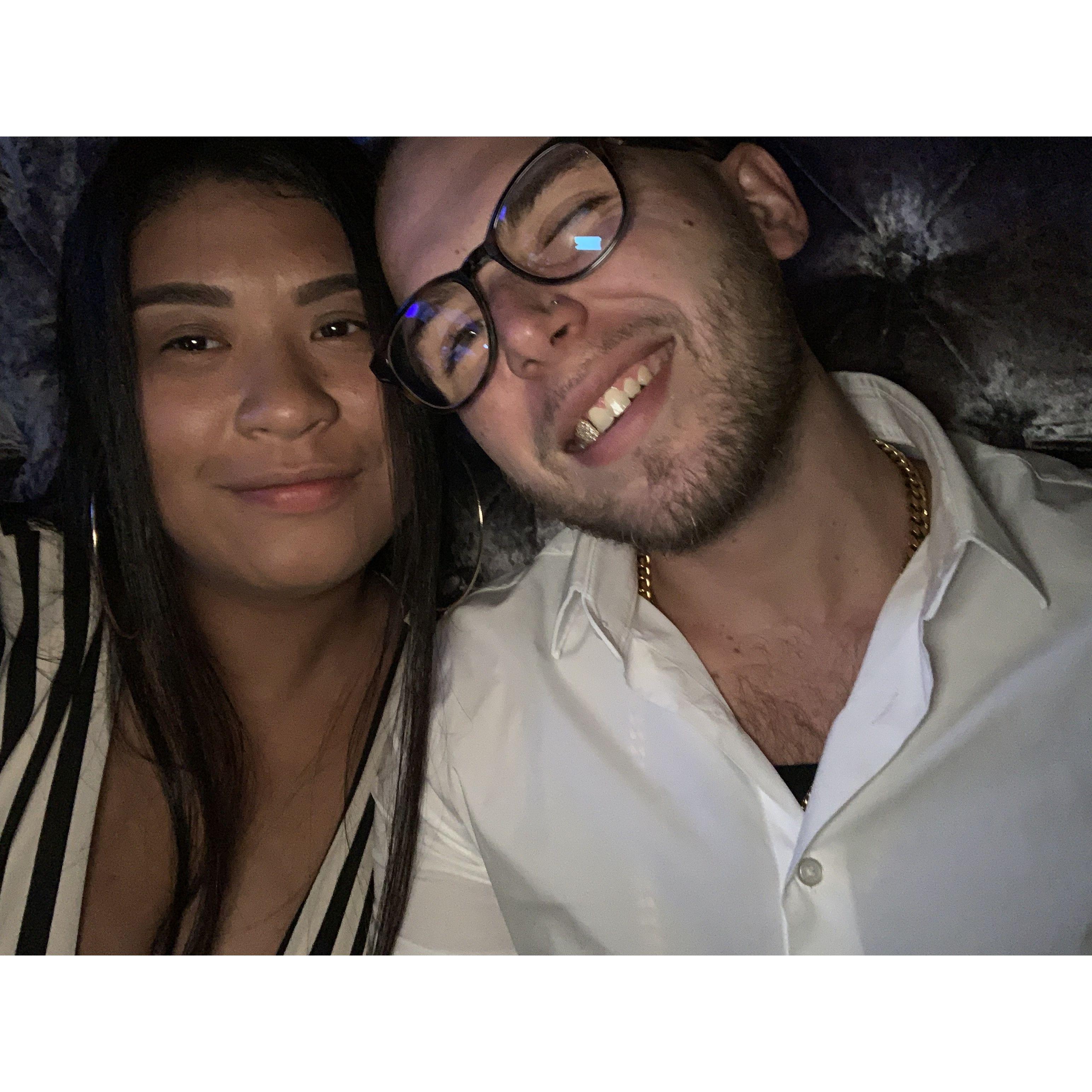 One of our favorite pictures together.